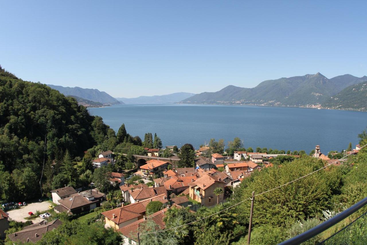 לואינו Casa Colmegna Mit Traumhaften See- Und Bergblick מראה חיצוני תמונה
